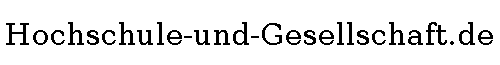 Hochschule-und-Gesellschaft.de