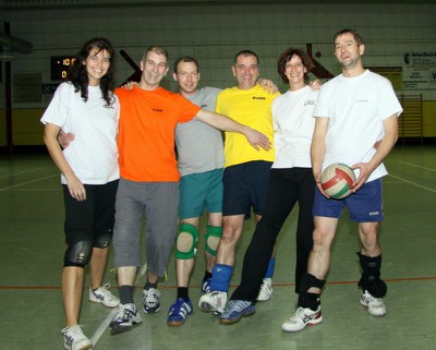 Mannschaft volleyball Moskitos