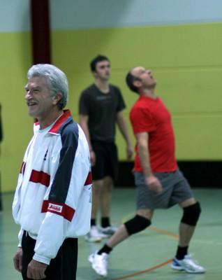 volleyball macht lustig ..