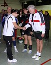 Siegerehrung der Mannschaft Hinterburg