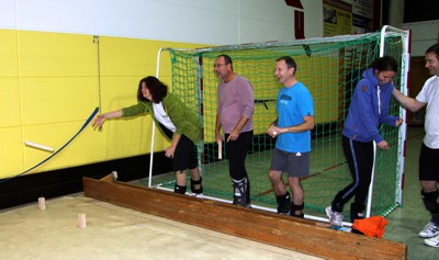 Die Volleyball Moskitos beim Wikinger Schach